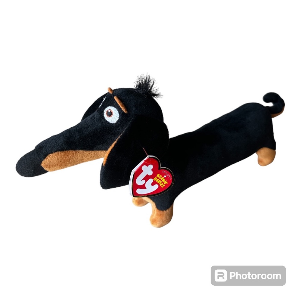 Ty Beanie Baby Buddy Dachshund Secret Life of Pets